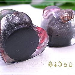 Baikuroppuri心形磁鐵與orgonite bijyu-42 第2張的照片