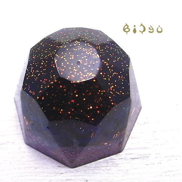 Bishu Space Orgonite 鑽石型青金石和磷灰石 de-15-bj-269cc 第3張的照片