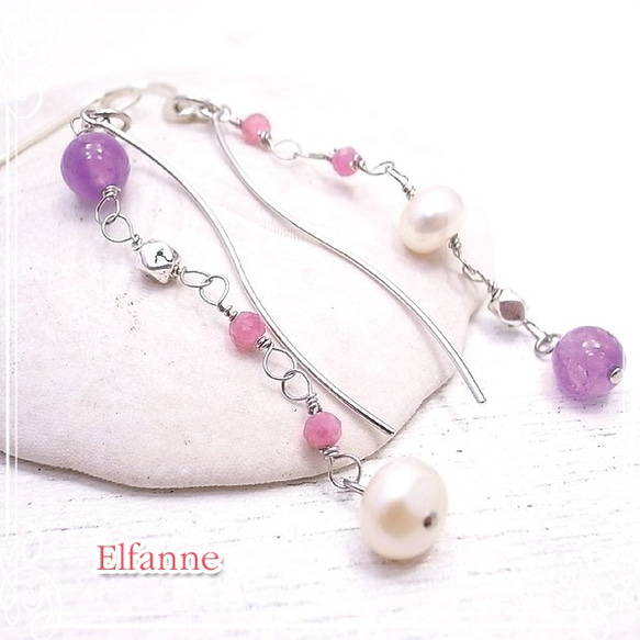Elfanne時尚奢華耳環de-81-el-33（EMP-0001） 第4張的照片