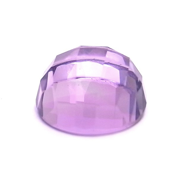 紫水晶鬆散（檢查圓形）gs-sp-8018 第3張的照片