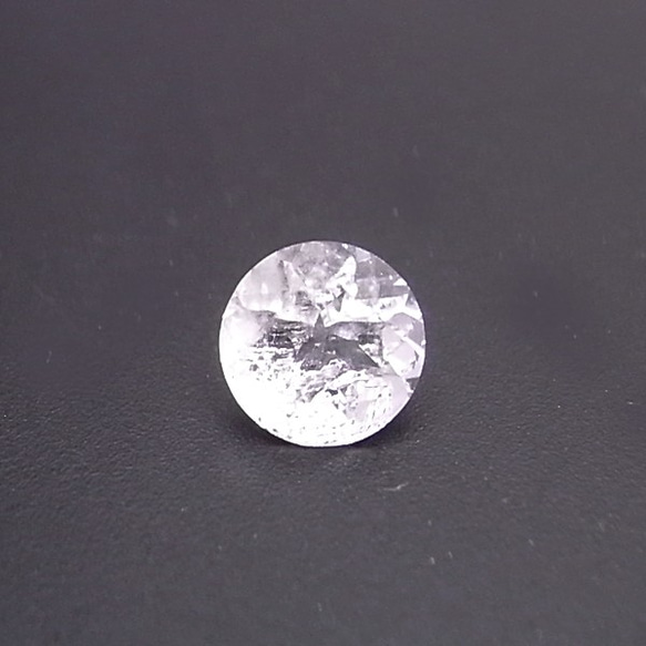 石英晶體（石英）鬆散（圓形切割）5mm gs-sp-8020 第2張的照片
