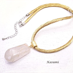 Kasumi Rutile石英項鍊de-59-ks-181 第2張的照片
