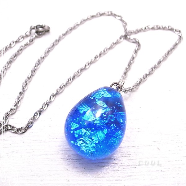 ガラスアート COOL　ネックレス　de-17-cl-112