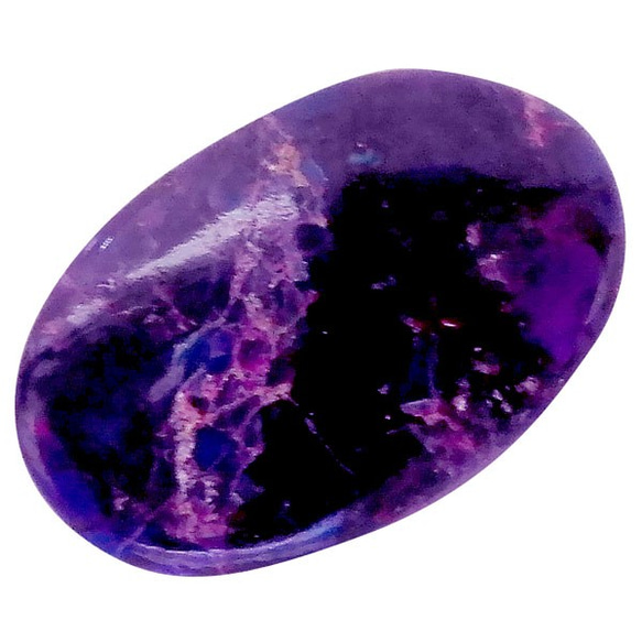 天然石莫哈韋綠松石紫（莫哈韋綠松石）鬆散（凸圓形）st-st-278 第2張的照片