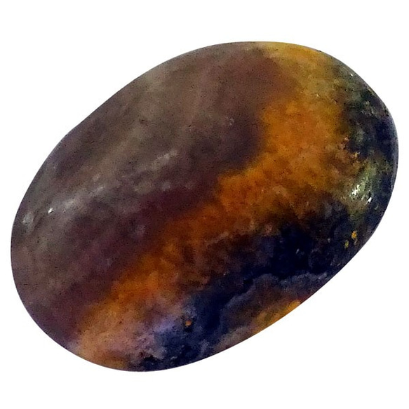 天然石頭大黃蜂碧玉鬆散（凸圓形）st-st-181 第2張的照片
