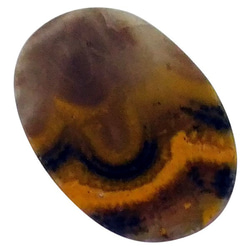 天然石頭大黃蜂碧玉鬆散（凸圓形）st-st-187 第3張的照片