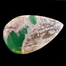 天然石　ルース裸石　バリサイト(Variscite)ルース（カボション）　st-st-348 2枚目の画像