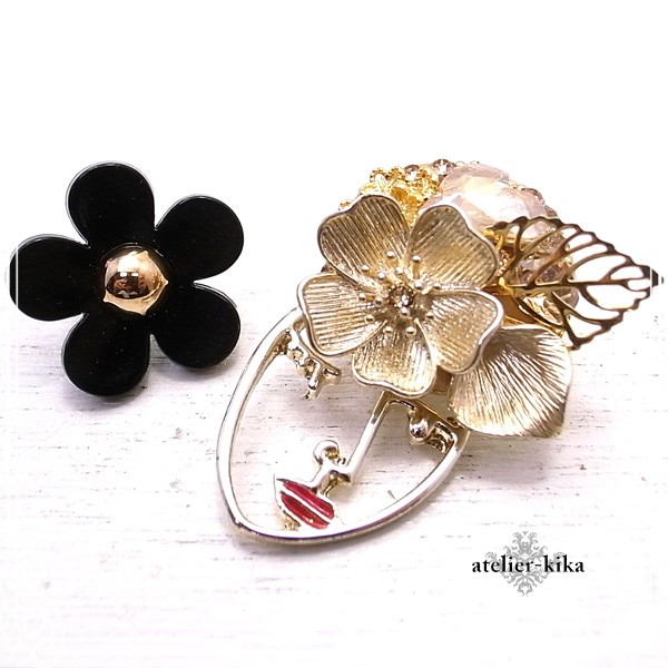 atelier-kika　着せ替えピンブローチ　de-104-ak-41