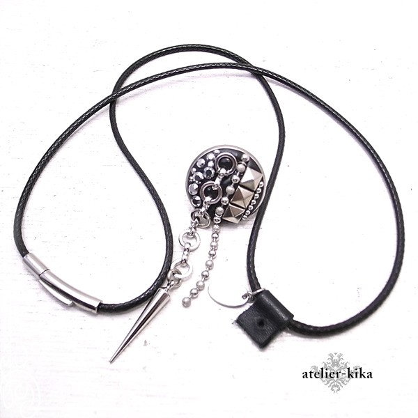 atelier-kika　2wayピンバッチ＆ネックレス　de-104-ak-70
