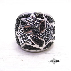 atelier-kika Star Volume Ring（No.11）de-104-ak-84 第2張的照片