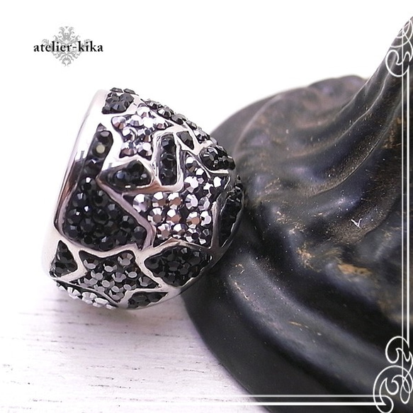 atelier-kika Star Volume Ring（No.11）de-104-ak-84 第4張的照片