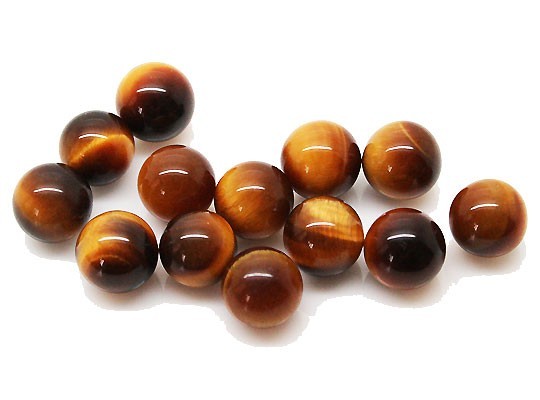 天然石　タイガーアイ　茶色　丸玉　約16.5mm 3連売り　96粒 天然石　タイガーアイ　茶色　丸玉　約16.5mm 3連売り　96粒