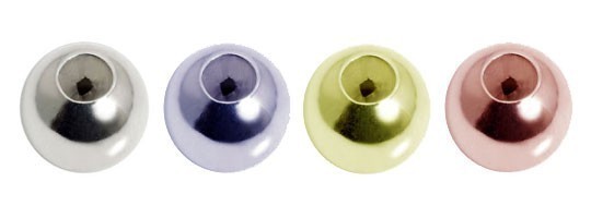 貴金属の材料　シルバービーズパーツ　ラウンドプレーンビーズ　sb11　11mm（10個セット）