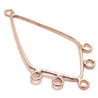 【在庫限り！】シルバー ピアスパーツ　sv-e-38-color　ピンク（10個セット）