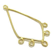 【在庫限り！】シルバー ピアスパーツ　sv-e-38-color　イエロー（10個セット）