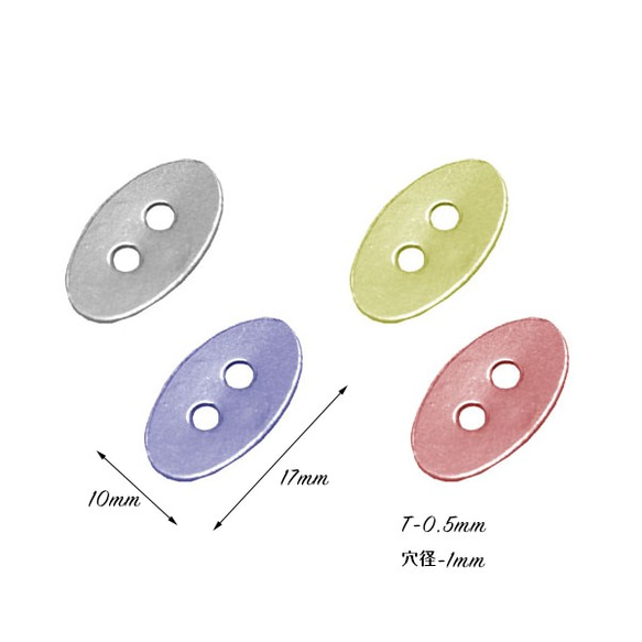 シルバー エンドパーツ ボタンパーツ　sv925　sf05（10個セット） 2枚目の画像