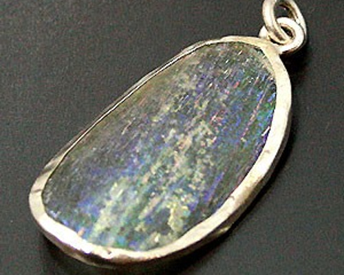 ガラス系パーツ ローマングラスペンダント（romanglass pendant