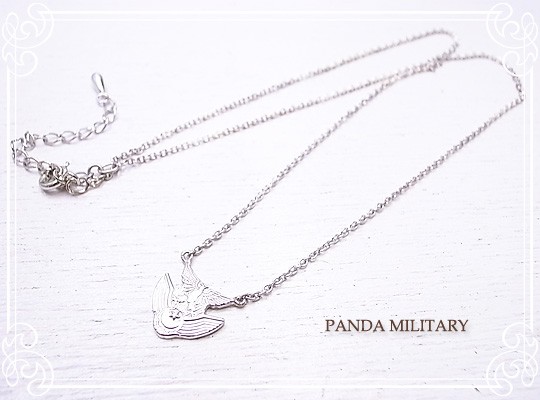 PANDA MILITARY　レディース航空自衛隊ネックレス　p-059-n