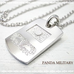 PANDA MILITARY 軍用銘牌（遊俠）p-023-nr 鍊子 60cm 第2張的照片