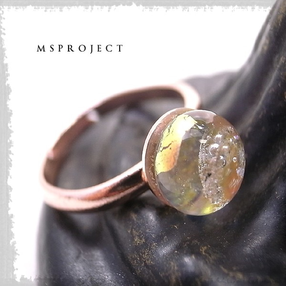 MS Project鈦玻璃環自由尺寸（大約9-11）de-67-ms-077 第3張的照片
