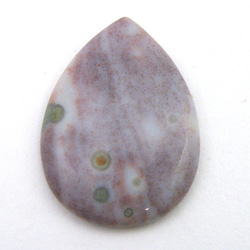 天然石裸裸石海洋碧玉松（對凸圓形）ti-st-682 第1張的照片
