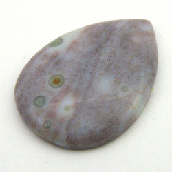 天然石裸裸石海洋碧玉松（對凸圓形）ti-st-682 第2張的照片