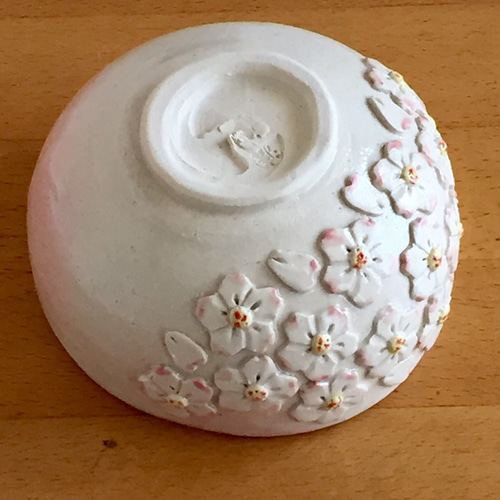 茶碗 ご飯茶碗 抹茶茶碗 桜色 銘あり 作家手か 小茶碗・桜(抹茶碗)|食器通販の陶磁庵