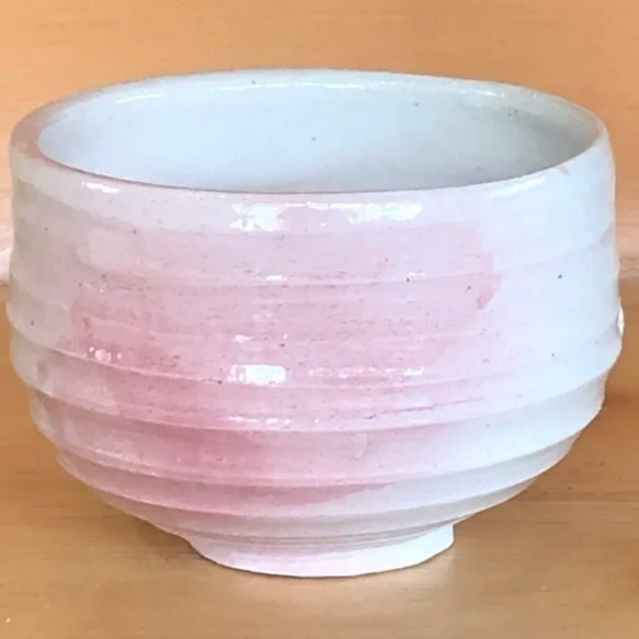 桜咲く･抹茶茶碗 2枚目の画像