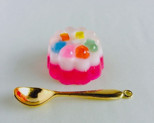 カラフルゼリー菓子キーホルダー カラフルレトロゼリーキーホルダー キーホルダー MERU 5/30群馬