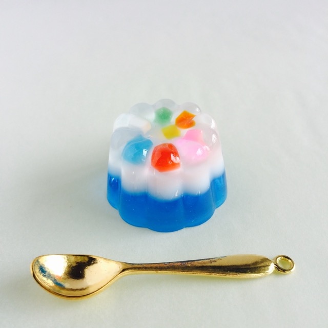 カラフルゼリー菓子キーホルダー