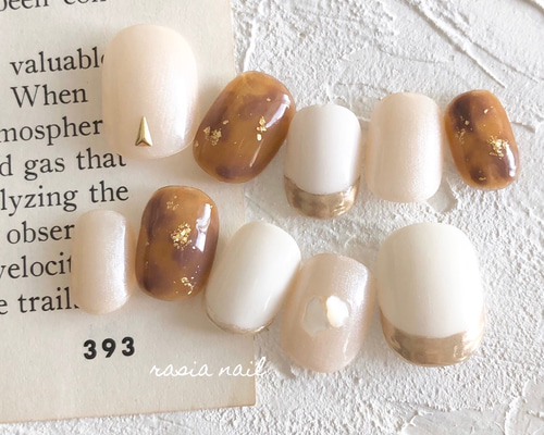 べっ甲ネイル ネイルチップ ネイルチップ（つけ爪） rasia nail