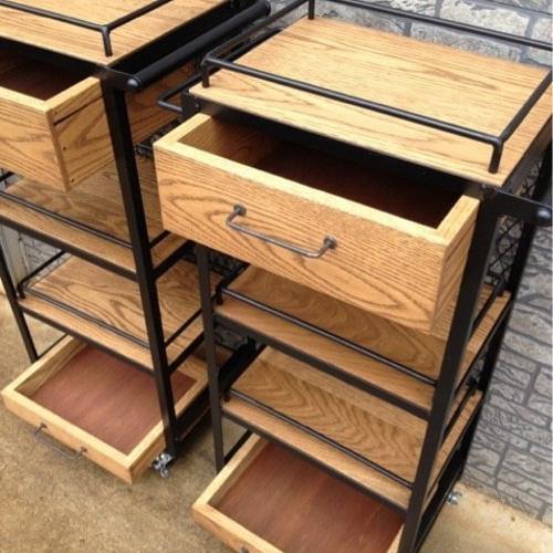 ビンテージ サロンワゴン 美容室 什器 ビンテージ サロンワゴン 美容室