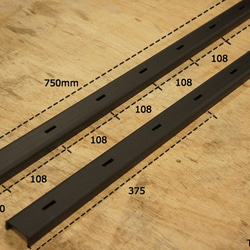 750mm 反り止め金具　本職！プロ用反り止め金具2本セット 2枚目の画像