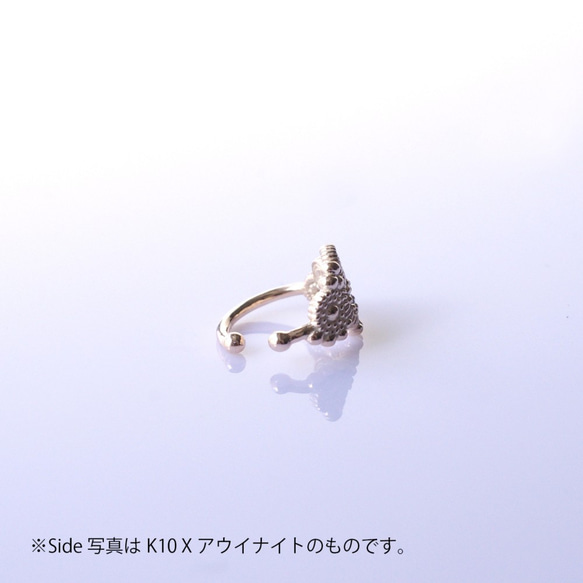 Silver925/アクアマリン イヤカフ PLANTA（プランタ） 6枚目の画像