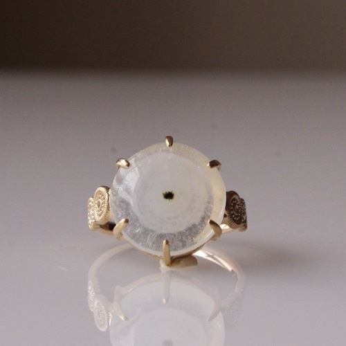 ソーラークォーツK10リング DHARMA(ﾀﾞｰﾏ） 指輪・リング aica 通販