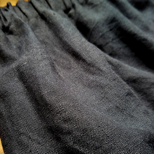 リネンのもんぺ　ブラック 楽天市場】リネン モンペの通販