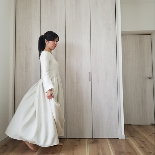 フランスアンティーク　ドレス AntiqueナイトドレスSquare