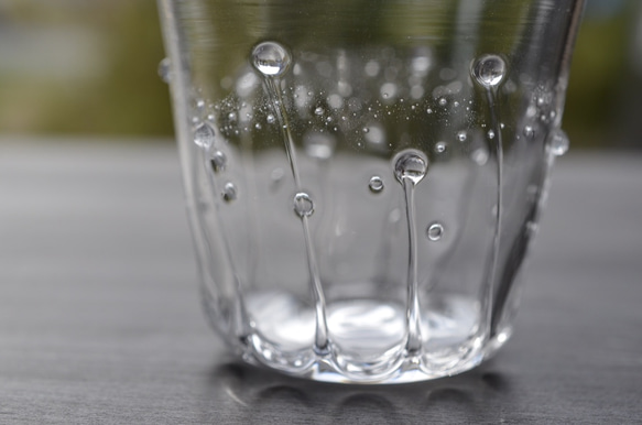 水滴玻璃轉角（透明） 第3張的照片
