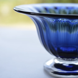 藍色モールのうつわ 3枚目の画像