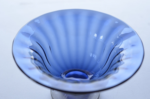 藍色モールのうつわ 6枚目の画像