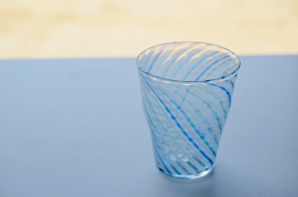 青い海のグラス 5枚目の画像