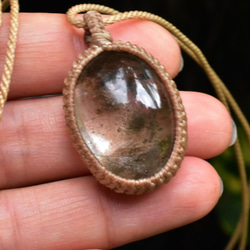 Claw Light in Garden Quartz Macrame Pendant gary009 第6張的照片