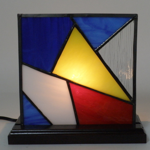 ステンドグラス パネル 幾何学模様 その他インテリア雑貨 T's 通販