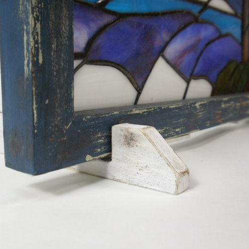 ステンドグラスパネル用脚（スタンド）Lサイズ その他インテリア雑貨