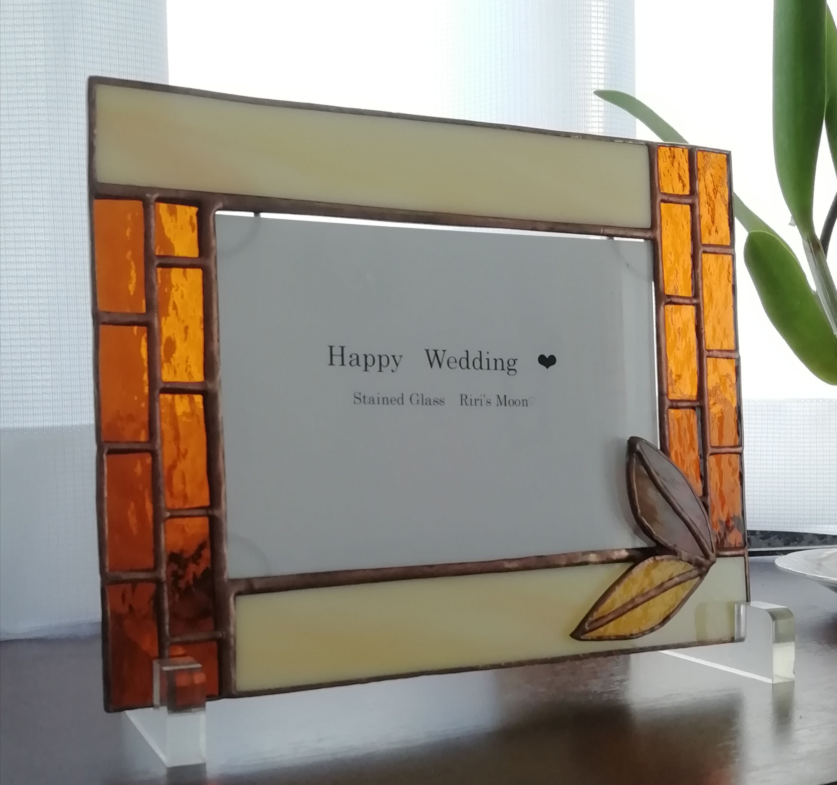 フォトフレーム秋　葉書size