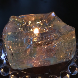 ぷるんっぷるん CUBE jel candle ジェルキャンドル 3枚目の画像