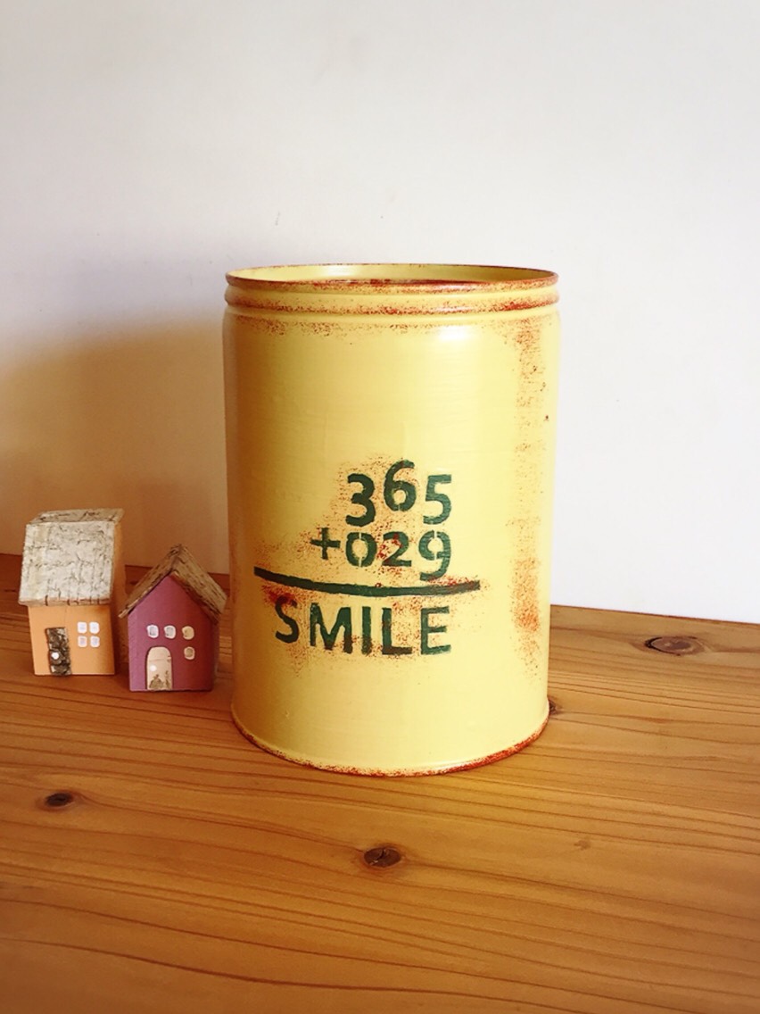 モモ ٩(๑❛ᴗ❛๑)۶様 リメイク缶 パネル生地 ミルク缶 モモ