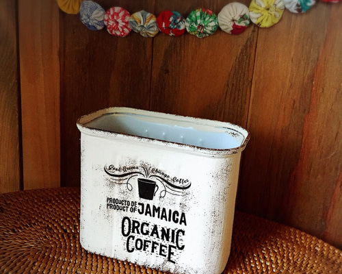 リメイク缶　デザインボード超アンティーク リメイク缶 デザインボード超アンティーク