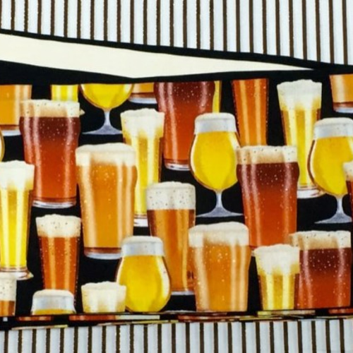 ○○USAコットングラスビール柄半幅帯新品 着物 お羊屋 通販