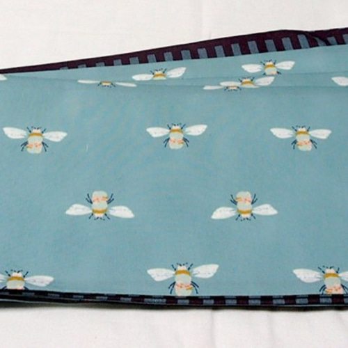 ○○やさしい色味の蜂さん柄半幅帯新品リバ 着物 お羊屋 通販 3699896  